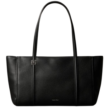 γυναικεία tote τσάντα μαύρη calvin klein lv04f3424g-ub1