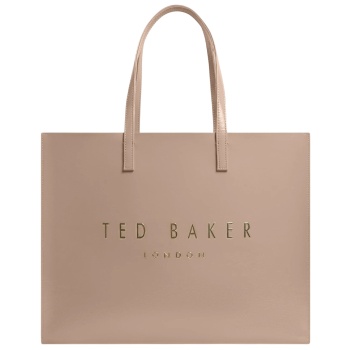 γυναικεία crikon crinkle τσάντα μπεζ ted baker 283872-stone
