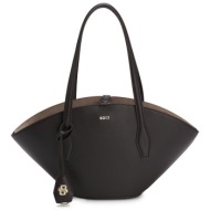 γυναικεία δερμάτινη numah chapelier tote τσάντα καφέ boss 50563842-207