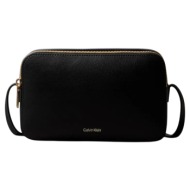 γυναικεία τσάντα χιαστί μαύρη calvin klein lv04f3276g-332