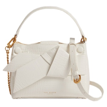 γυναικεία ssansa τσάντα λευκή ted baker 282343-ivory