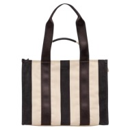 γυναικεία sandy tote τσάντα εκρού boss 50563656-105