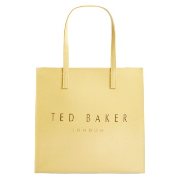 γυναικεία crinkon τσάντα κίτρινη ted baker 283875-yellow