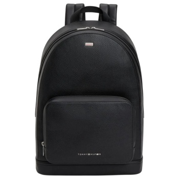 ανδρικό σακίδιο πλάτης μαύρο tommy hilfiger am0am14431-bds