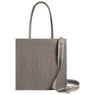 γυναικεία iconny large icon τσάντα γκρι ted baker 284885-grey