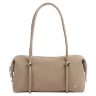 γυναικεία briony s duffle τσάντα ώμου μπεζ hugo 50573266-912