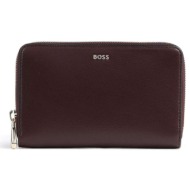 γυναικείο πορτοφόλι μπορντό boss 50567631-599