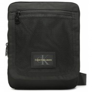 ανδρική sport essentials τσάντα χιαστί μαύρη calvin klein k50k510686-0go