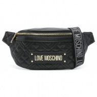 γυναικεία τσάντα χιαστί μαύρη love moschino jc4003pp1ila0-000