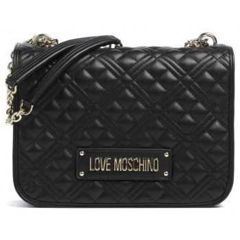 γυναικεία τσάντα ώμου μαύρη love moschino jc4000pp1ila0-000 σε προσφορά