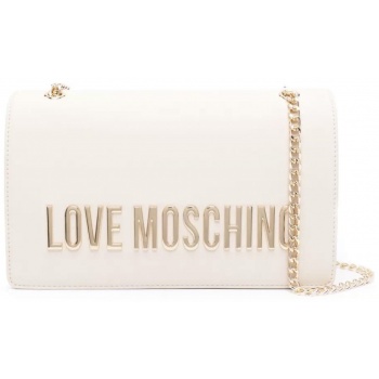 γυναικεία τσάντα ώμου εκρού love moschino jc4192pp1ikd0-110