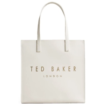 γυναικεία crinkon τσάντα λευκή ted baker 271041-ivory σε προσφορά