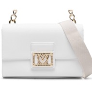 γυναικεία τσάντα λευκή love moschino jc4329pp0iks0-100