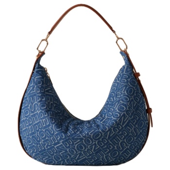 γυναικεία hobo τσάντα μπλε borbonese 923738-av5 j41 σε προσφορά