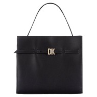 γυναικεία δερμάτινη bushwick τσάντα μαύρη dkny r41ekb92-bgd