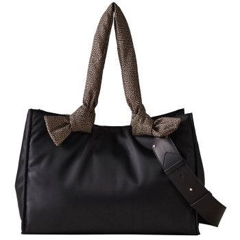 γυναικεία shop τσάντα μαύρη borbonese 933495-aj1 x80 σε προσφορά