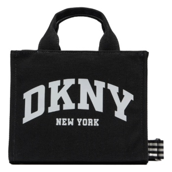 γυναικεία hadlee tote τσάντα χειρός μαύρη dkny r42agc80-bsv