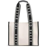 γυναικεία georjia tote τσάντα εκρού ted baker 275885-white