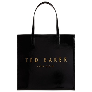 γυναικεία crinkon crinkle icon τσάντα μαύρη ted baker