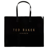 γυναικεία crikon crinkle icon tote τσάντα μαύρη ted baker 271039-black