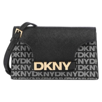 γυναικεία avril clutch τσάντα χιαστί μαύρη dkny r4355g58-xlb σε προσφορά