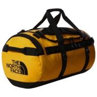 unisex base camp duffel σάκος 71l κίτρινος the north face nf0a52sa-4wp1