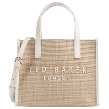 γυναικεία paolina icon τσάντα μπεζ ted baker 275174-ecru σε προσφορά