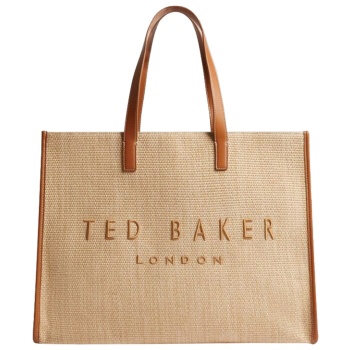γυναικεία pallmer icon τσάντα καφέ ted baker 275175-taupe σε προσφορά