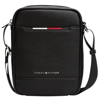 ανδρικό th central τσαντάκι μαύρο tommy hilfiger