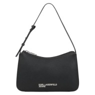 γυναικεία τσάντα ώμου μαύρη karl lagerfeld jeans a3w30009-999 black