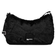 γυναικεία τσάντα ώμου μαύρη karl lagerfeld jeans a4w30214-999 black