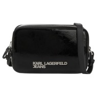 γυναικεία τσάντα χιαστί μαύρη karl lagerfeld jeans a4w30176-999 black