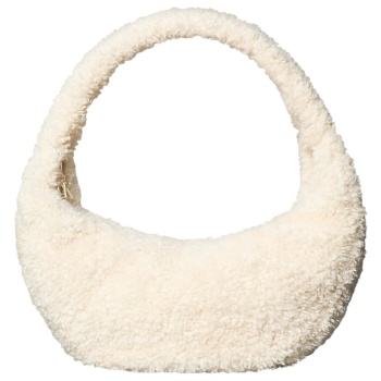 γυναικεία sherpa τσάντα εκρού calvin klein lv04f3143g-qj5 σε προσφορά