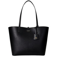 γυναικεία τσάντα διπλής όψεως μαύρη ralph lauren 431795329073-black