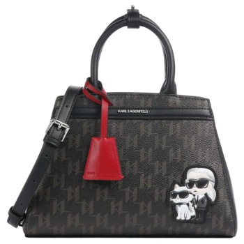 γυναικεία ikon monogram τσάντα μαύρη karl lagerfeld