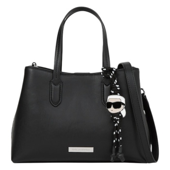 γυναικεία ikon τσάντα μαύρη karl lagerfeld b1w30003-999