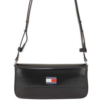γυναικεία τσάντα μαύρη tommy jeans aw0aw18080-bds