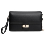 γυναικείο τσαντάκι μαύρο tommy hilfiger aw0aw18288-bds