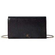 γυναικείο τσαντάκι μαύρο calvin klein lv04f3319g-ub1