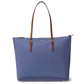 γυναικεία keaton τσάντα μπλε ralph lauren