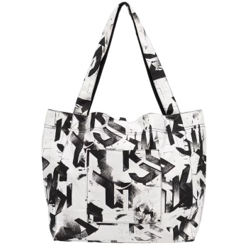 γυναικεία shopper τσάντα διπλής όψεως karl lagerfeld jeans