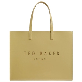 γυναικεία crikon crinkle τσάντα κίτρινη ted baker