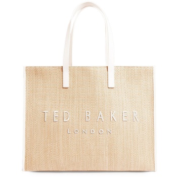 γυναικεία pallmer τσάντα λευκή ted baker 284036-ivory