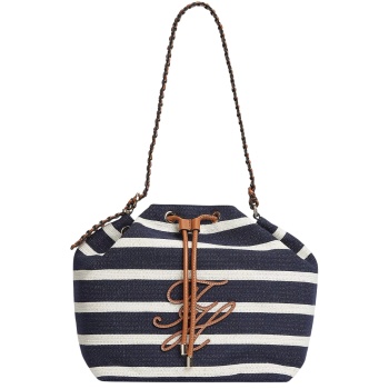 γυναικεία bucket τσάντα navy μπλε tommy hilfiger