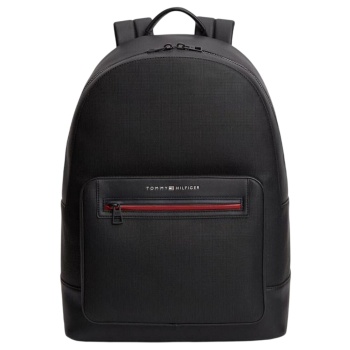 ανδρικό th foundation σακίδιο πλάτης μαύρο tommy hilfiger