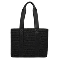 γυναικεία becky tote τσάντα μαύρη hugo 50563016-001