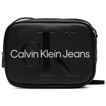 γυναικείο τσαντάκι χιαστί μαύρο calvin klein k60k610275-bds σε προσφορά