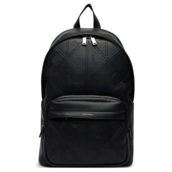 ανδρικό σακίδιο πλάτης μαύρο calvin klein lv04d3398g-ub1