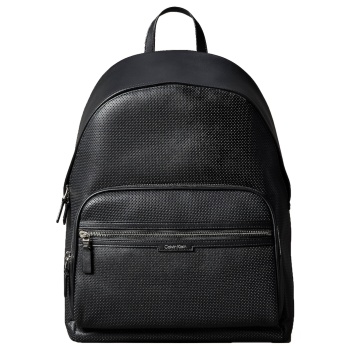 ανδρικό σακίδιο πλάτης μαύρο calvin klein lv04d3387g-ub1