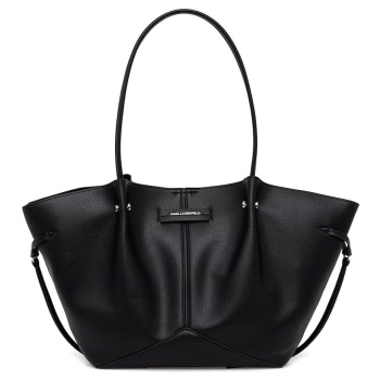 γυναικεία k/pierced md tote τσάντα μαύρη karl lagerfeld σε προσφορά